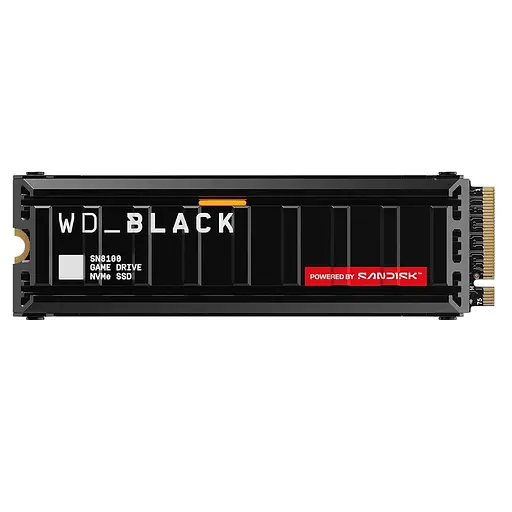 Накопитель SSD Western Digital m.2 NVMe 2TB WD Black SN8100 2280 PCIe 5.0 x4 (WDS200T1XHM-00CMT0) - фото 1