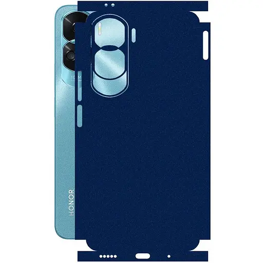 Защитная пленка StatusSKIN для Honor 90 Lite Корпус Винил Синий металлик - фото 1