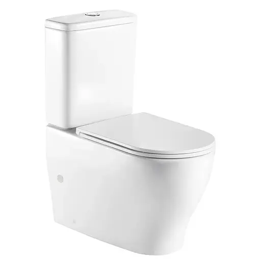 Унитаз-компакт Mixxus Premium Wave-0403-R 675x395x870 мм, Rimless MP6606, Белый - фото 1