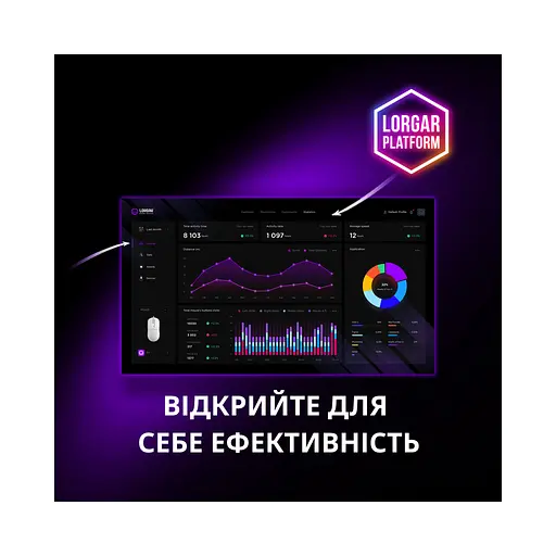 Мишка Lorgar MSA10 Ultralight USB Black (LRG-MSA10-BK) - фото 4