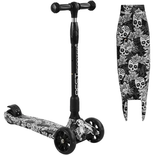 Дитячий самокат Best Scooter 65878 Maxi чорний