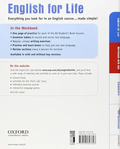 English for Life. Elementary. Workbook with Key - фото 2