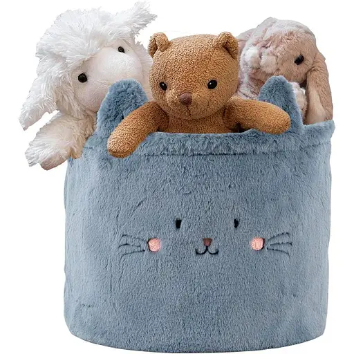 Кошик для зберігання Kite Cute Cat 30х25 см плюшевий (K24-3100M-2) - фото 3
