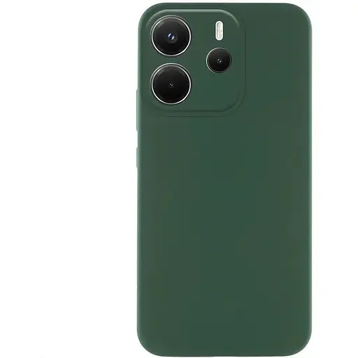 Чохол Lakshmi Silicone Cover Full Camera (AAA) для Xiaomi Redmi Note 14 4G (Int. version) Зелений / Cyprus Green