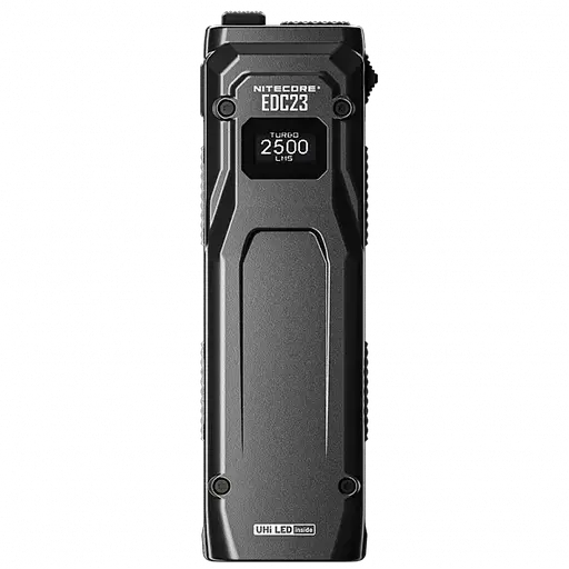 Мощный ручной фонарь Nitecore EDC23 2500лм USB-C (6 режимов) Черный - фото 3