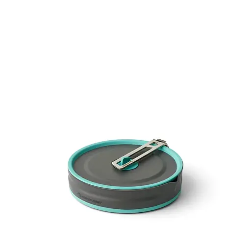 Каструля Sea To Summit Frontier UL Collapsible Pot w/Sack 2.2 L Aqua Blue (1033-STS ACK025021-390202) - фото 2