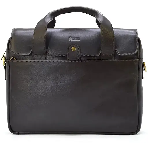 Шкіряний портфель Tarwa 29х39х7 см sum0025606 - фото 1