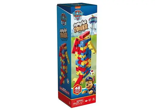 Настільна гра Danko Toys Дженга Цуценячий патруль (Jenga Paw Patrol) (англ.) (SM98270/6066828)