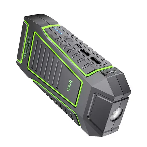 Автомобильное пусковое устройство Hoco QS1 Portable Smart Car Jump Starter 10000mAh - фото 5