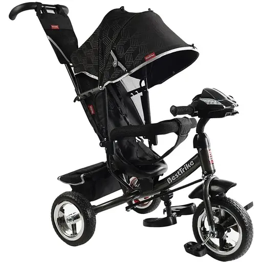 Трехколесный велосипед Best Trike 6588/62-403 с музыкальной панелью черный