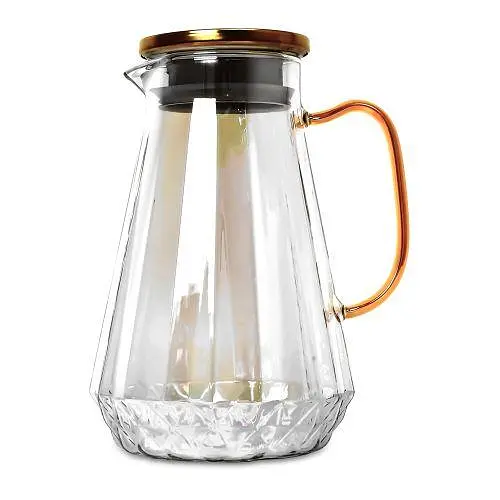 Графин прозрачный с крышкой 1.8 л. [MD]