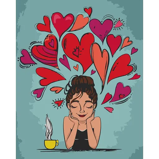 Картина по номерам "Романтические мечты" 10175-AC 40x50 см