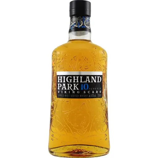 Віскі Highland Park Viking Scars 10 yo 40% 0.7 л в подарунковій коробці - фото 2