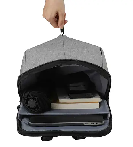 Рюкзак Xiaomi Custom Simple Backpack BHR7091CN Серый - фото 3