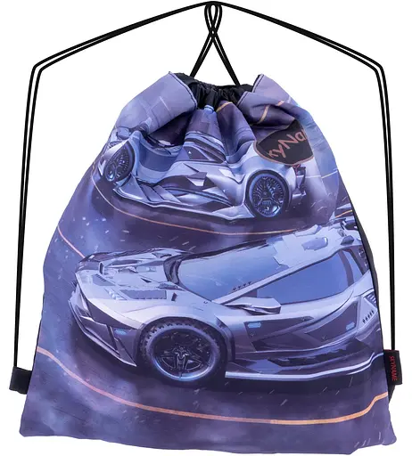 Мешок для обуви Winner Машина для мальчика 45х40 см Черный (M-79)