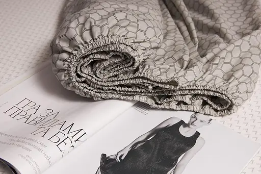 Простирадло на резинці Moon&Star Diamond Бязь Gold Люкс 70х190х20 см - фото 3