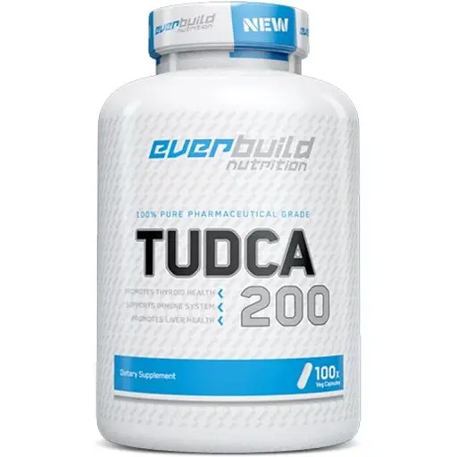 Тауроурсодезоксихолевая кислота Everbuild Nutrition Tudca 200 мг 100 веган капсул