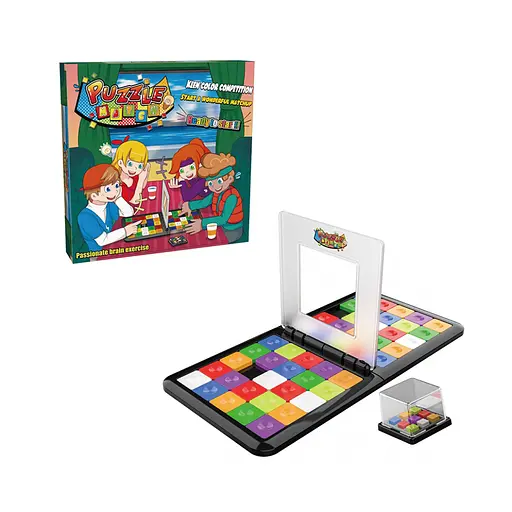 Логическая игра Пятнашки B3137, 48 разноцветных фишек - фото 2