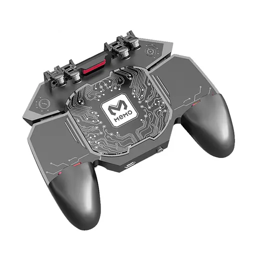 Джойстик для телефону з охолодженням Memo DL88 ігровий контролер тригер Black (18537) - фото 4