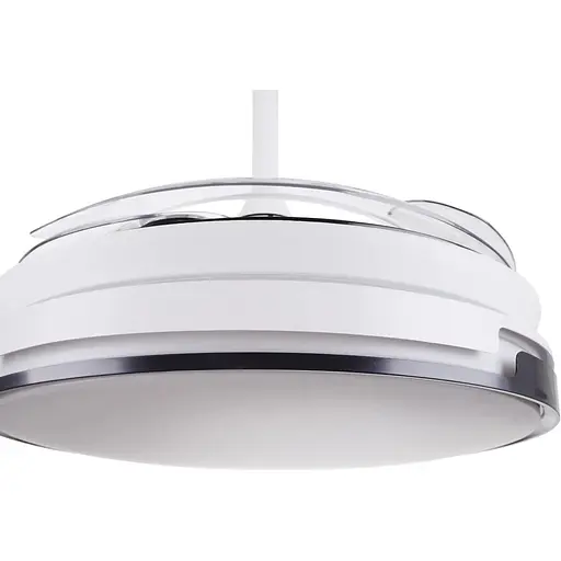 Люстра Brille вентилятор с пультом LED 72W WW WH (BKL-903S/2) - фото 2