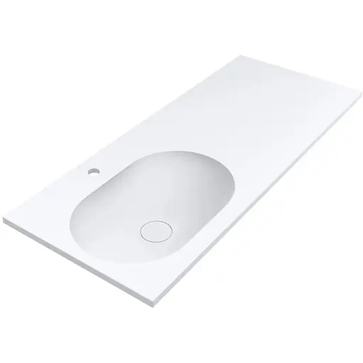 Умывальник Miraggio New York L mirasoft 0001043, Белый матовый - фото 1