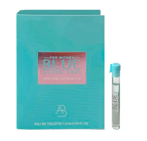 Пробник Antonio Banderas Blue Seduction woman 1.5мл туалетна вода - фото 1