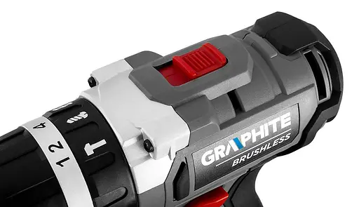 Шурупокрут-дриль акумуляторний Graphite Energy+ 18В безщітковий 58 Нм 3 швидкості 0-500·0-1700 об/хв 1.21 кг без АКБ та ЗП - фото 10