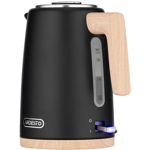 Электрочайник Ardesto EKL-F420BWD Black 2200 Вт 1.7 л - фото 2