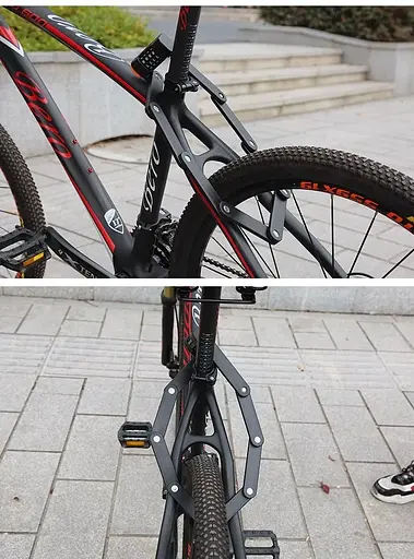 Складной кодовый велозамок Jakroo K510 - фото 8