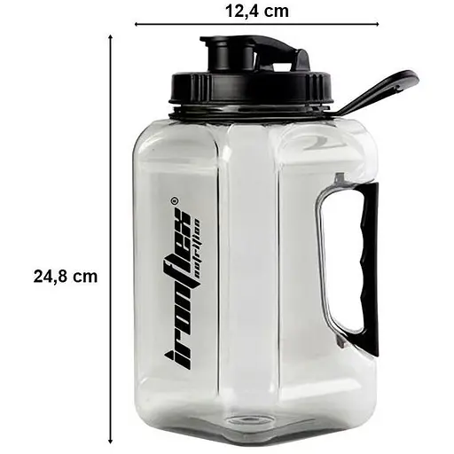Пляшка IronFlex Water Jug Gallon 2.4 л Clear - фото 2