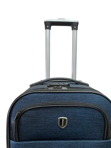 Валіза тканинна(Impertex) Маленька(S) Водонепроникна на 4 Подвійних Колесах 50 л Розширенням TK002-S - фото 2