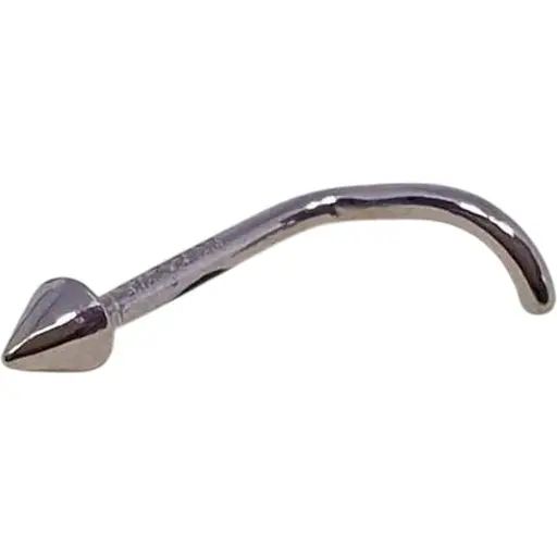 Срібна сережка-пірсинг в ніс Silvex 925. ПР2/002