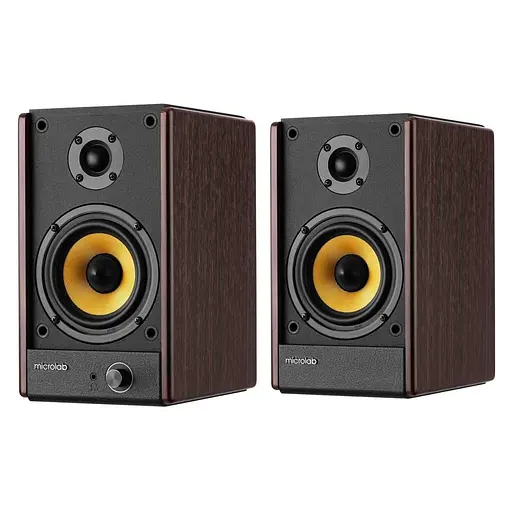 Акустическая система Microlab 2.0 SOLO 3 40W Brown (SOLO-3BR) - фото 2