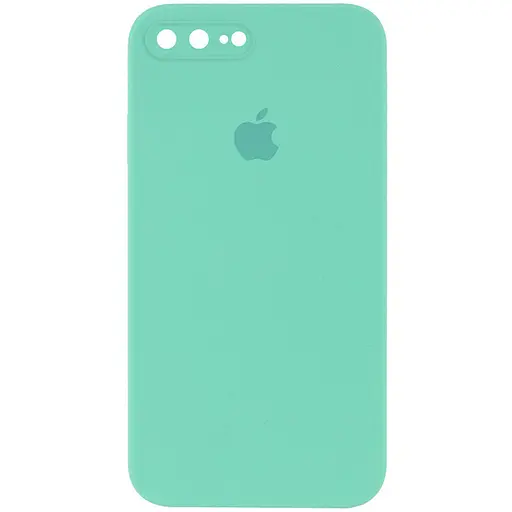 Чохол Epik Silicone Case Square Full Camera Protective AA для Apple iPhone 7 plus/8 plus 5.5 Бірюзовий/Turquoise