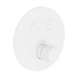 Термостат для душу на 2 споживача Paffoni Compact Box white matt CPT018BO, Білий матовий - фото 1