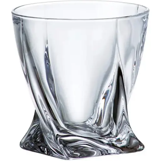 Набір склянок Bohemia Quadro для віскі 340 мл х 2 шт (2k936/99A44/340/2) - фото 2