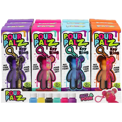 Набір для творчості ToyMonster Флюїд Арт Брелок Ведмедик S3 (GS-G88822) - фото 27