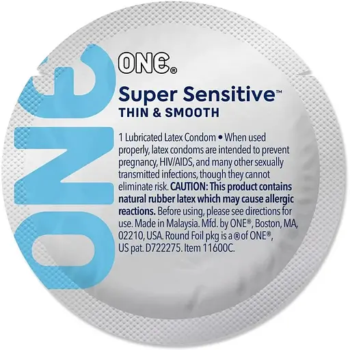Презервативи латексні One Super Sensitive
