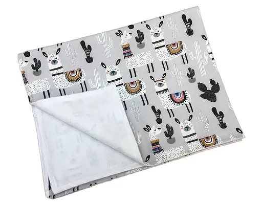 Непромокаемая пеленка Moontime "Ламы" - фото 1