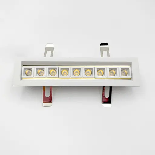 Встраиваемый светильник Skarlat RSL74166 9x2W WH+GD 4000K - фото 2