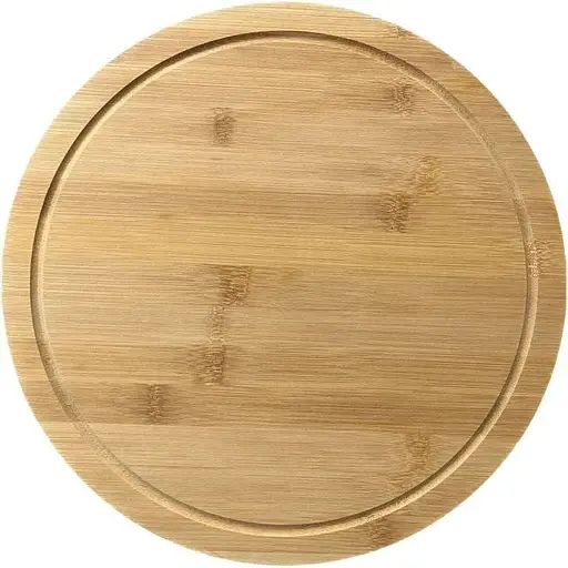 Дошка Eurogold для піци бамбукова Ø32