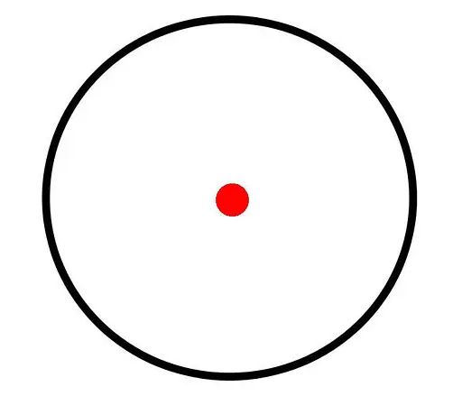 Коллиматорный прицел Burris Tactical 1x35 "XTR-135" 3 MOA Dot. Mat. - фото 2