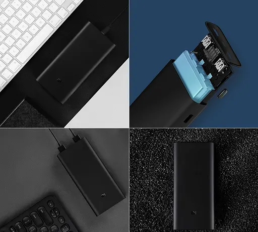 Внешний портативный аккумулятор Xiaomi Mi Power Bank 3 Pro 20000 mAh (PLM07ZM) - фото 6