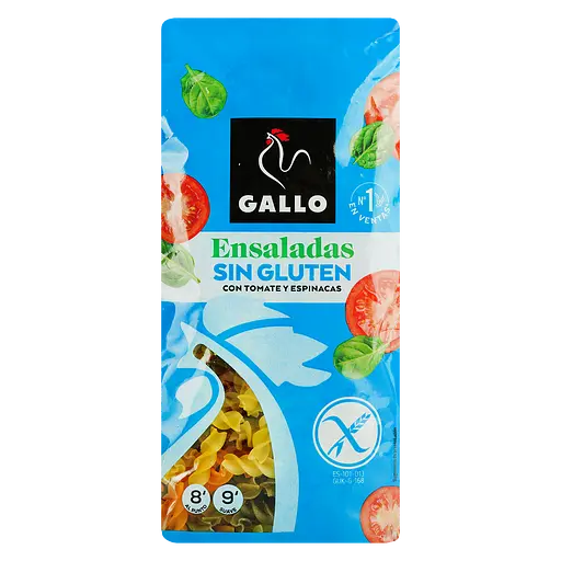 Макаронные изделия Gallo Hélices Ensaladas Sin Gluten 450 г