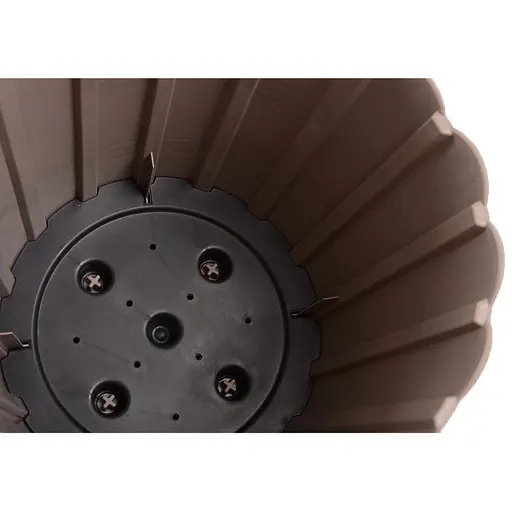 Горщик для квітів Violet House 1054 Bamboo Coffee з дренажем 1.2 л (1054 BAMBOO COFFEE 1.2 л.) - фото 3