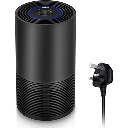 Очиститель воздуха Jetery Cadr 170 м3/ч для дома с настоящим HEPA-фильтром и фильтрами с активированным углем, 3 скорости