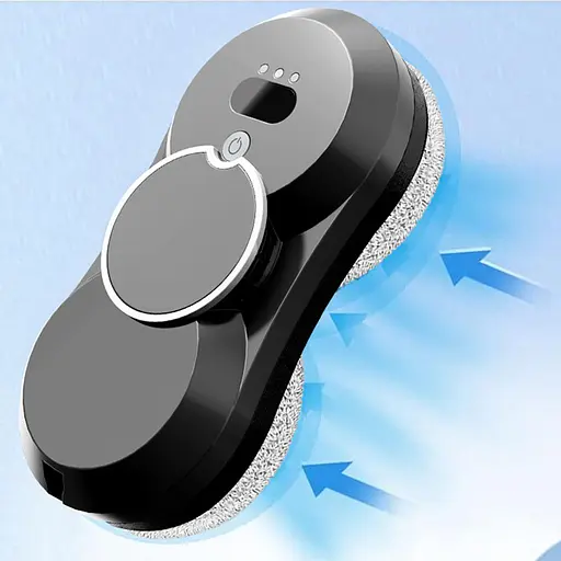 Робот для мийки вікна DJET W17S з одностороннім автоматичним розпилювачем води Black - фото 6