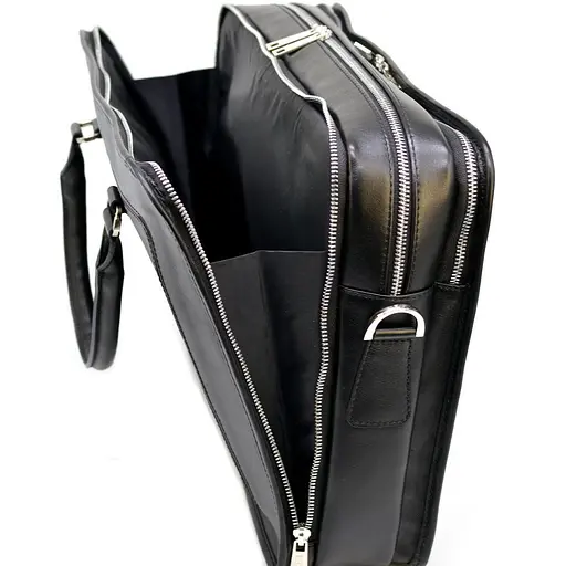 Шкіряний портфель Tarwa 30х40х9 см nsa0001208 - фото 4