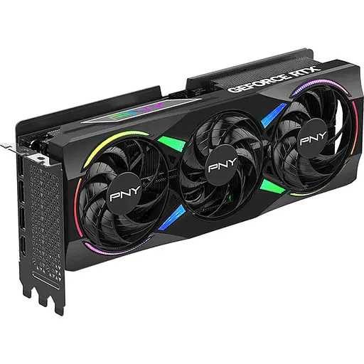 Відеокарта PNY GeForce RTX 5070 Ti ARGB Lakshmi Case-X RGB OC 16GB VCG5070T16TFXXPB1-O EU (125932) - фото 3