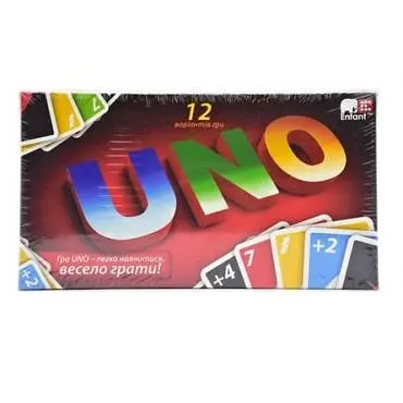 Настольная карточная игра UNO ФР-00008450 Danko Toys - фото 1
